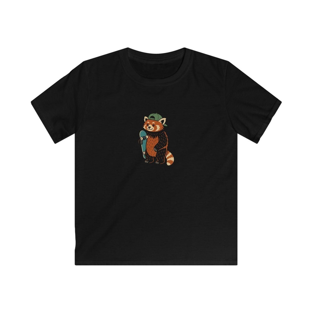 Red Panda Skateboard T-Shirt